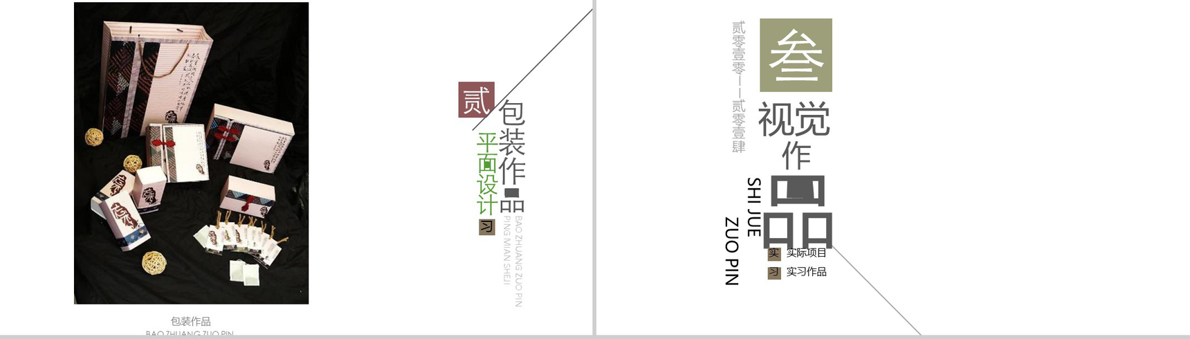 个人作品集介绍PPT模板-9