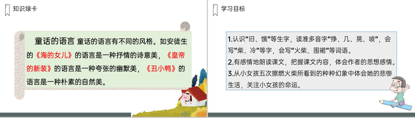 《卖火柴的小女孩》人教版三年级上册语文PPT课件-2