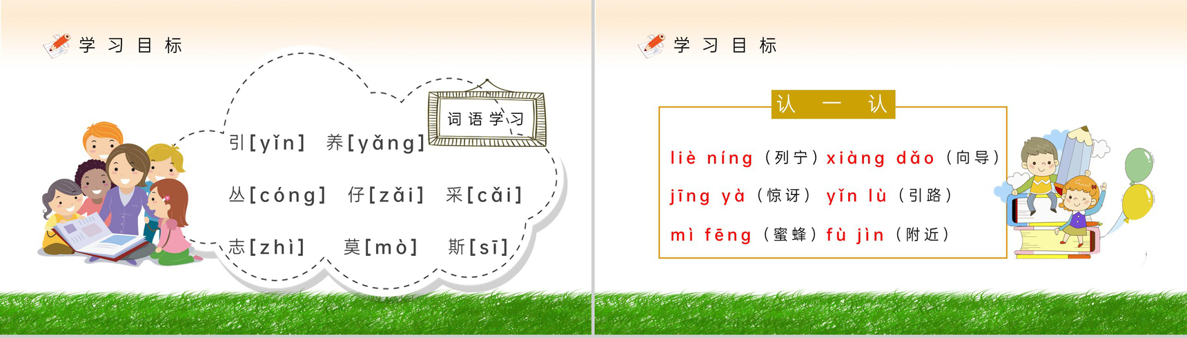 小学语文二年级下册课件教学教案《蜜蜂引路》导读PPT模板-3