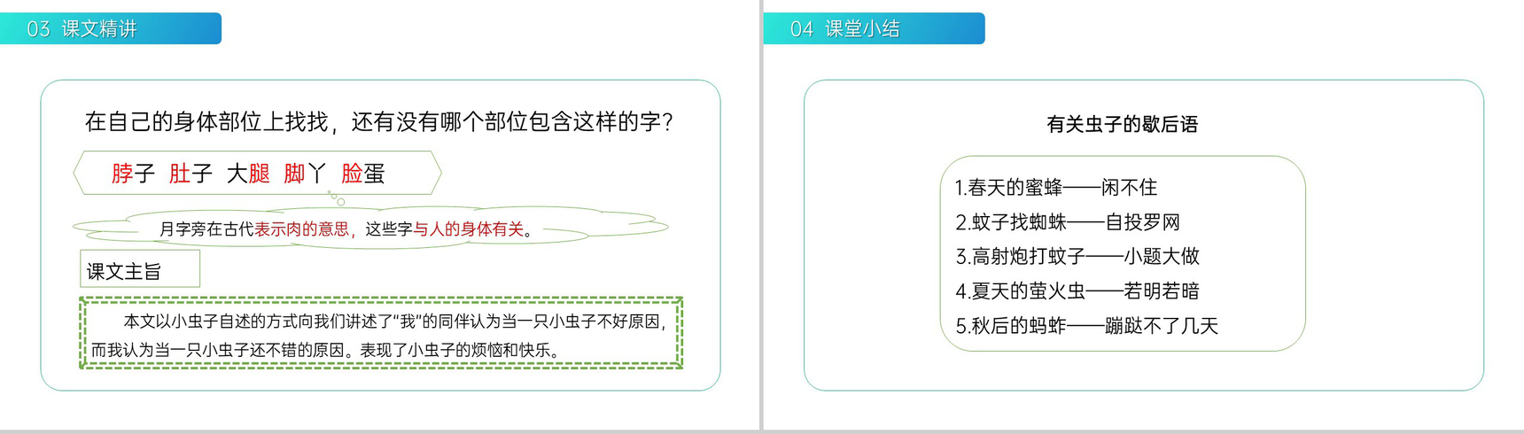 《我是一只小虫子》小学二年级语文下册精品PPT课件(第4.4课时)-13