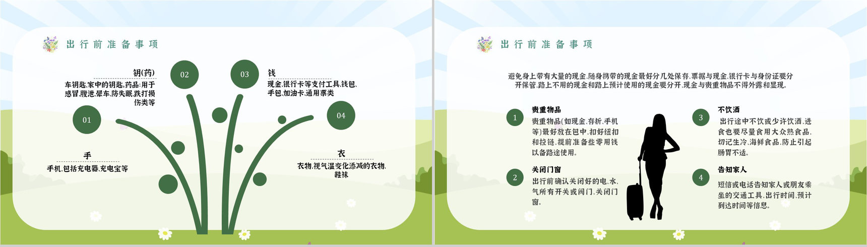 暑假旅行线路推荐假期旅行计划攻略经典推荐PPT模板-8