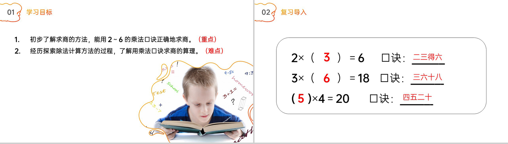 《乘法口诀求商》人教版小学数学二年级下册PPT课件(第2.4课时)-2