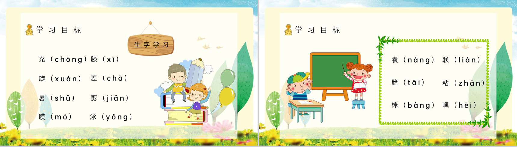 教育培训小学语文二年级下册《充气雨衣》课文导读学校公开课课件准备PPT模板-3