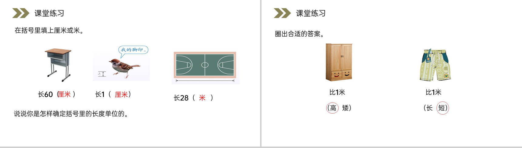 《选用合适的长度单位》人教版小学数学二年级上册PPT课件(第1.4课时)-5