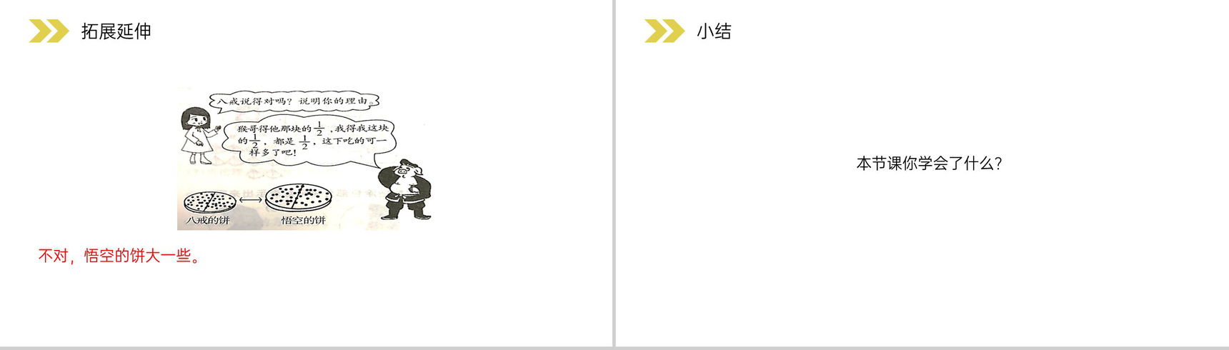 《比较几分之一的大小》人教版小学数学三年级上册PPT课件(第8.2.1课时)-7