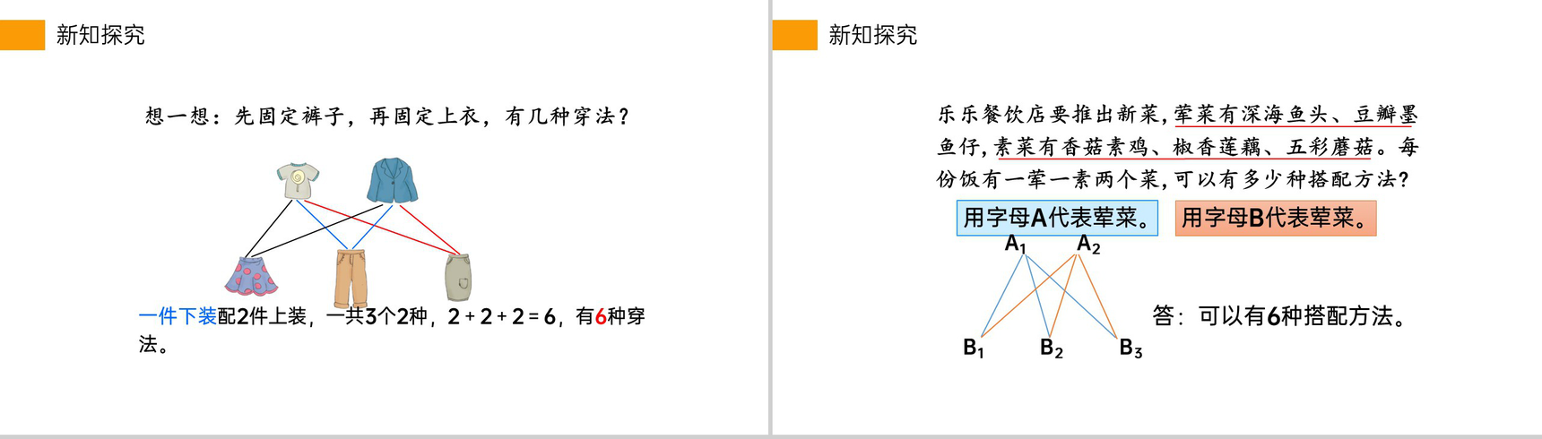 《搭配》小学数学三年级下册PPT课件(第8.2课时)-7