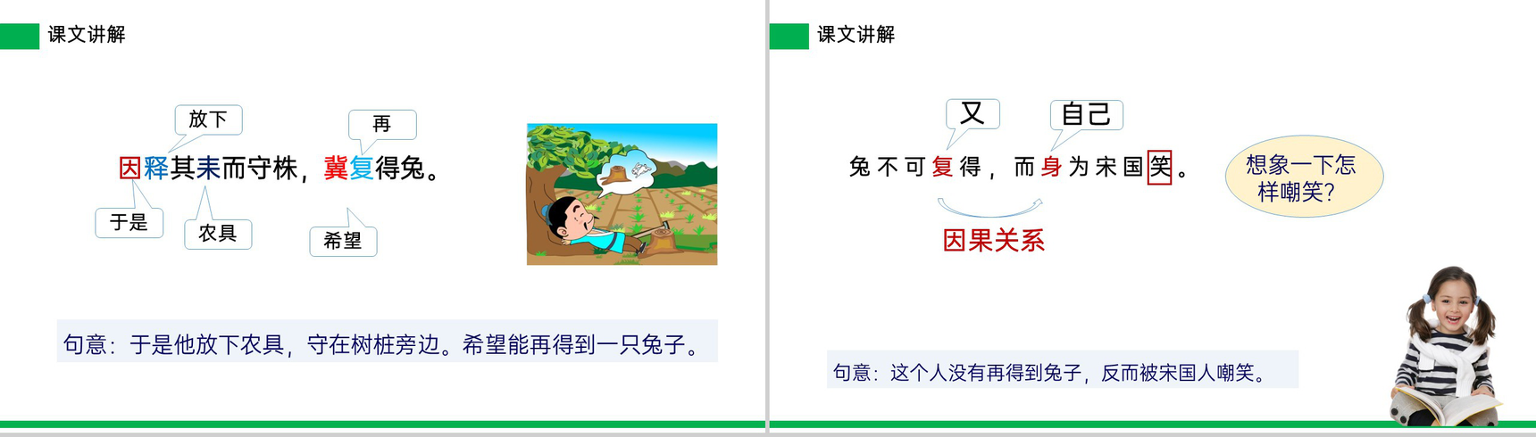 《守株待兔》小学三年级语文下册精品PPT课件-13
