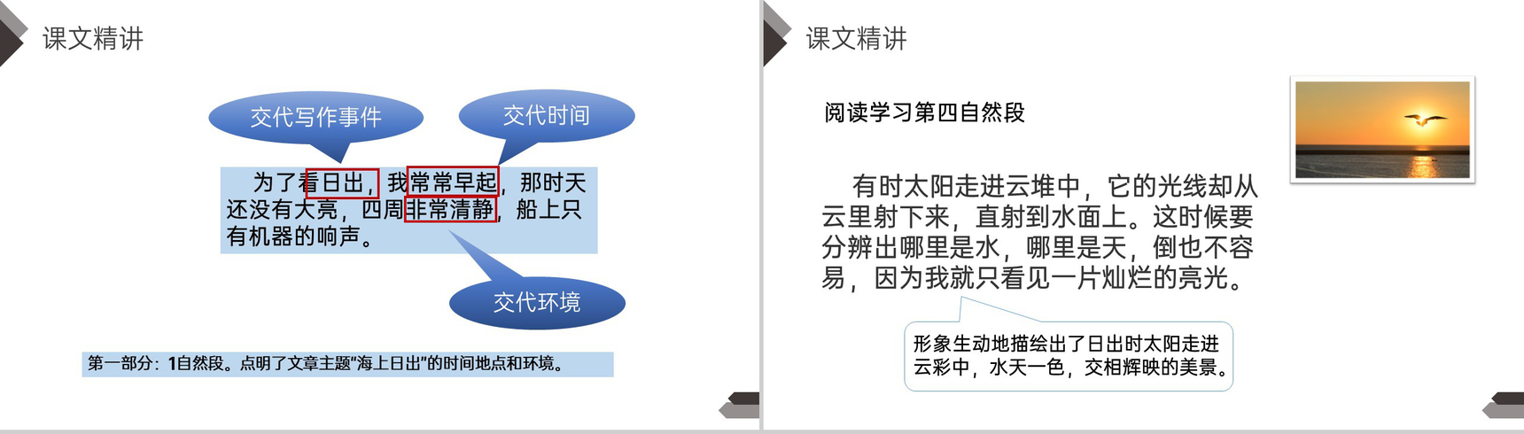 《海上日出》人教版四年级语文下册精品PPT课件-10