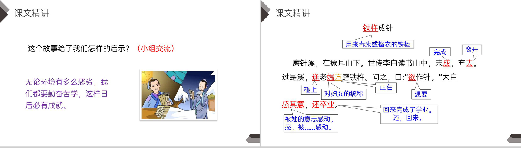 《文言文二则》人教版四年级语文下册精品PPT课件-13