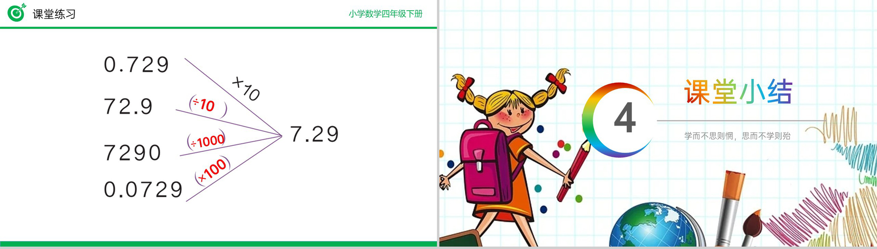 《小数点移动引起小数大小变化的规律》小学数学四年级下册PPT课件(第4.3.1课时)-15