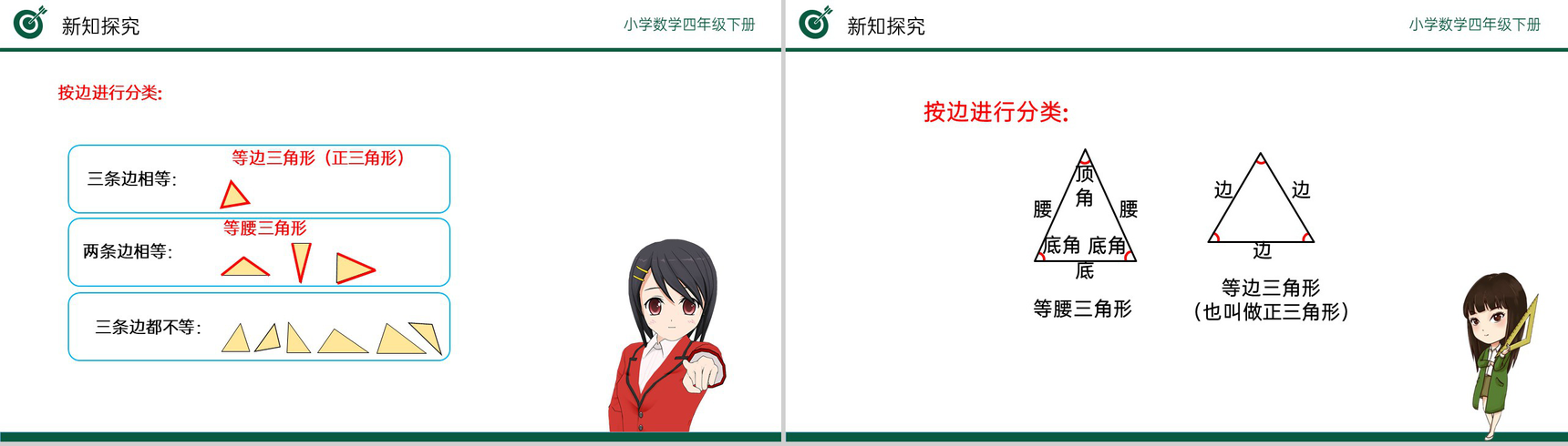 《三角形的分类》小学数学四年级下册PPT课件(第5.4课时)-8
