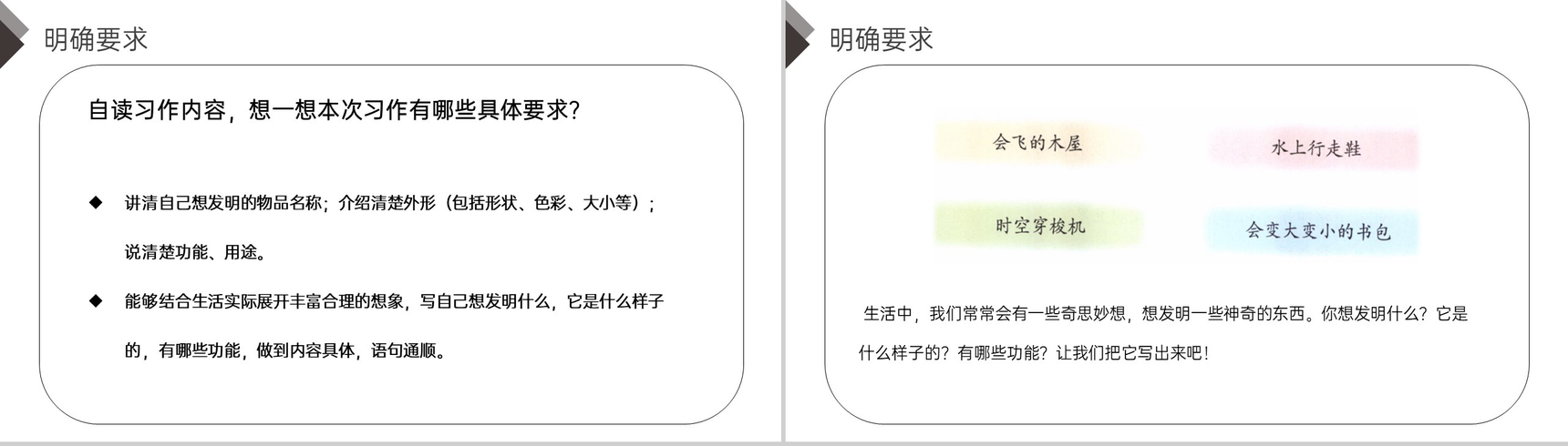 《第2单元习作:我的奇思妙想》人教版四年级语文下册精品PPT课件-3