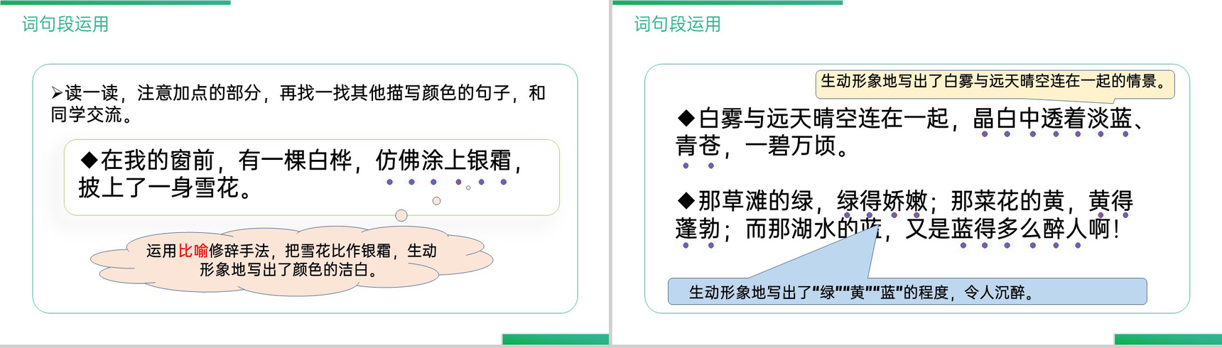 《第3单元语文园地》人教版四年级语文下册精品PPT课件-7
