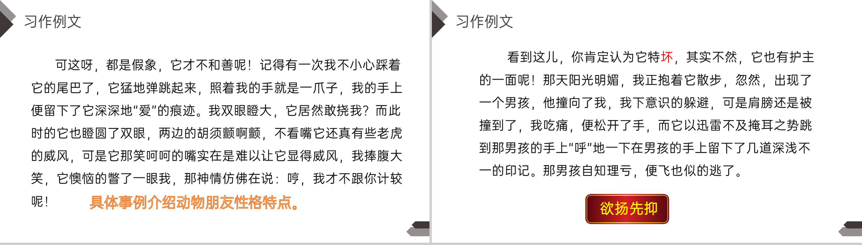 《第4单元习作我的动物朋友》人教版四年级语文下册精品PPT课件-9