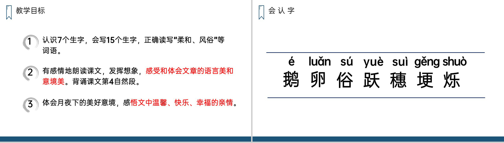 《走月亮》人教版四年级上册语文PPT课件-3
