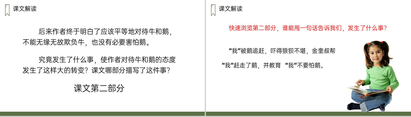 《牛和鹅》人教版四年级上册语文PPT课件-7