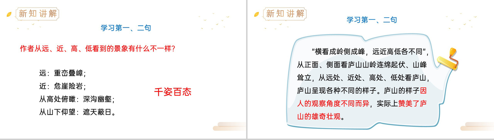 《凉州词》人教版四年级上册语文精品PPT课件-9