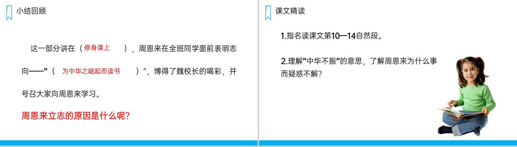 《为中华之崛起而读书》人教版四年级上册语文PPT课件-7
