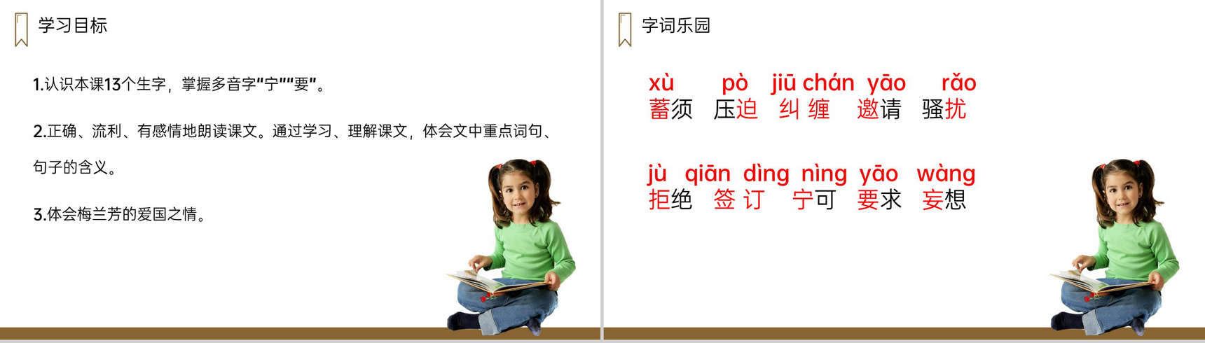 《梅兰芳蓄须》人教版四年级上册语文PPT课件-4