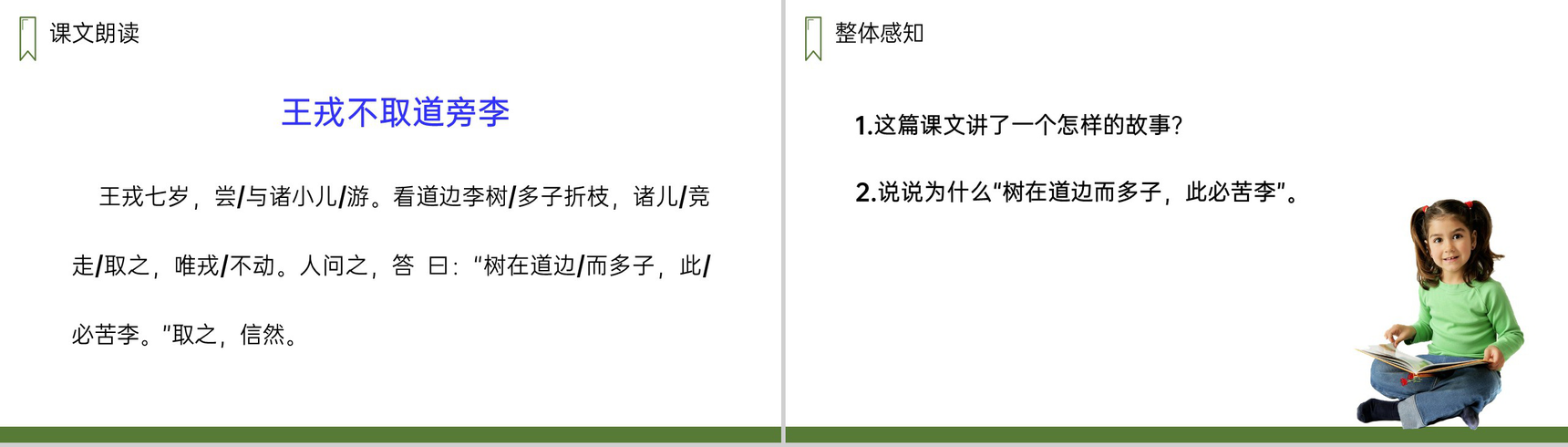 《王戎不取道旁李》人教版四年级上册语文PPT课件-4