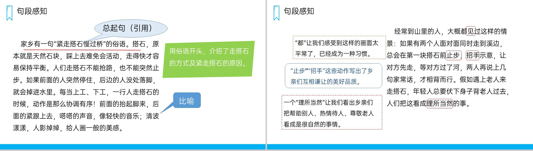 《搭石》人教版五年级上册语文PPT课件-5