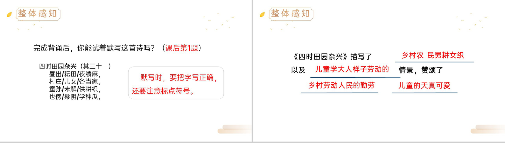 《古诗三首》人教版五年级下册语文精品PPT课件-13