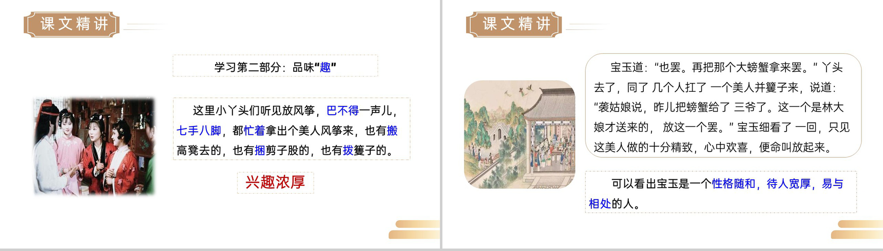 《红楼春趣》人教版五年级下册语文精品PPT课件-9