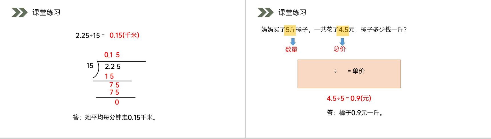 《整数部分不够商1的除法》人教版小学数学五年级上册PPT课件(第3.3课时)-8
