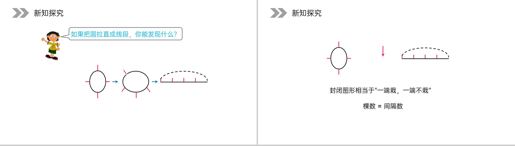 《植树问题》人教版小学数学五年级上册PPT课件(第7.1.3课时)-4