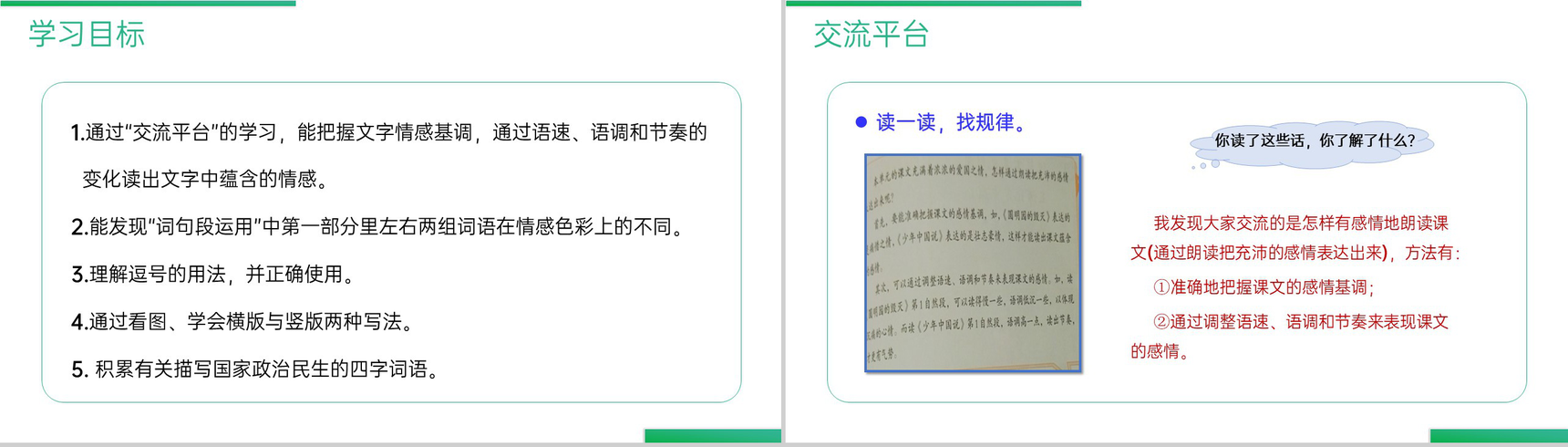 《语文园地(四)》人教版五年级上册语文精品PPT课件-2