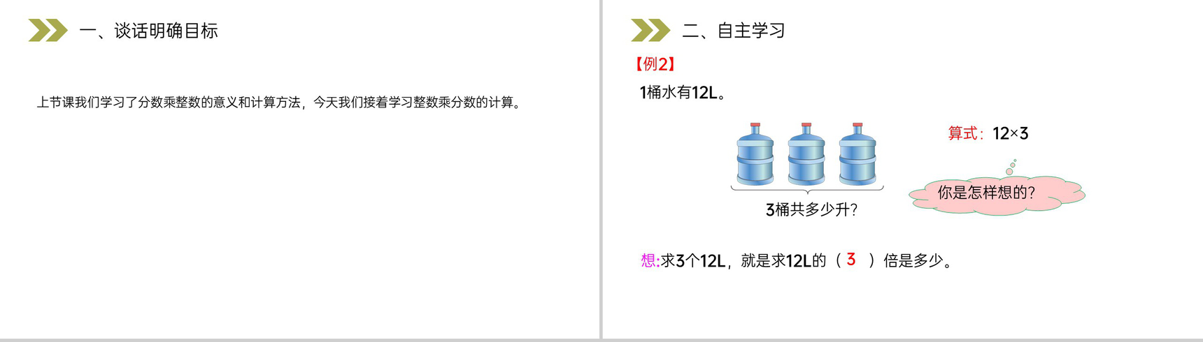 《分数乘整数的意义和计算》人教版小学六年级上册数学PPT课件(第1.2课时)-2
