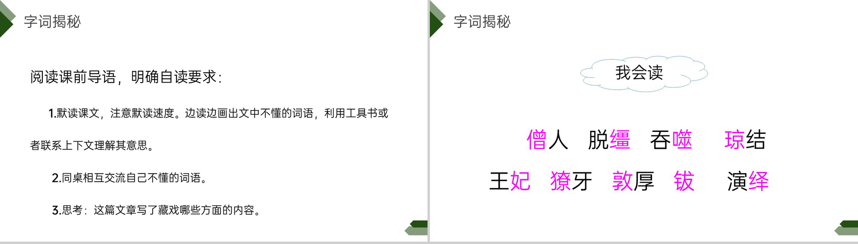 《藏戏》人教版六年级语文下册精品PPT课件-3