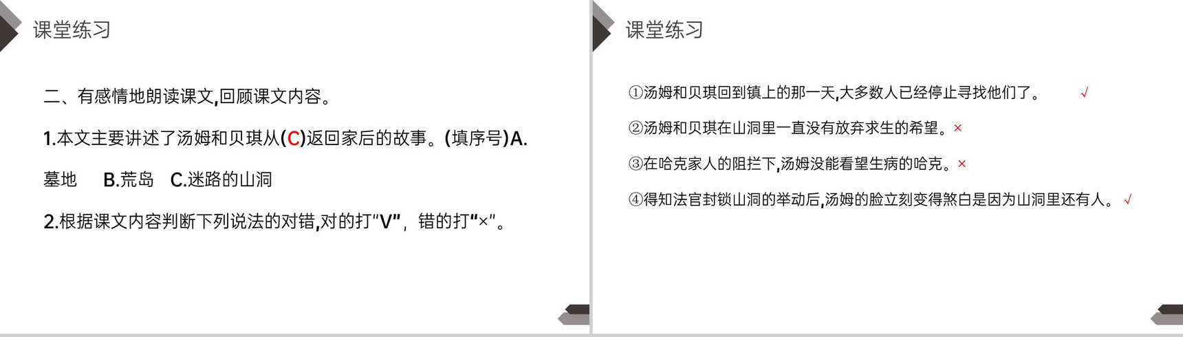 《汤姆索亚历险记》人教版六年级语文下册精品PPT课件-12