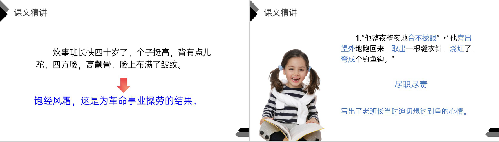 《金色的鱼钩》人教版六年级语文下册精品PPT课件-6