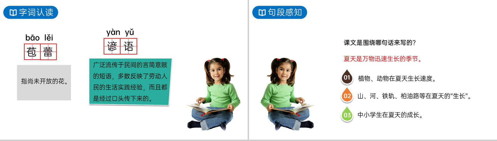 《夏天里的成长》人教版六年级上册语文PPT课件-3