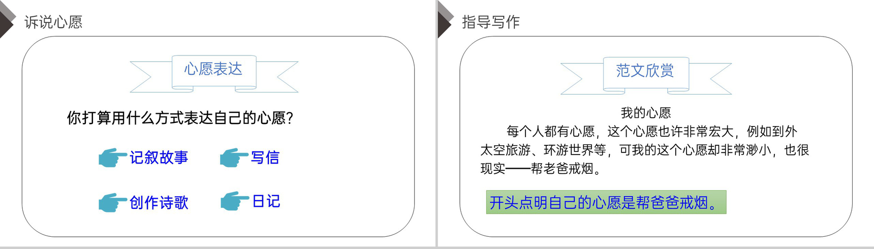 《习作四:心愿》人教版六年级语文下册精品PPT课件-5