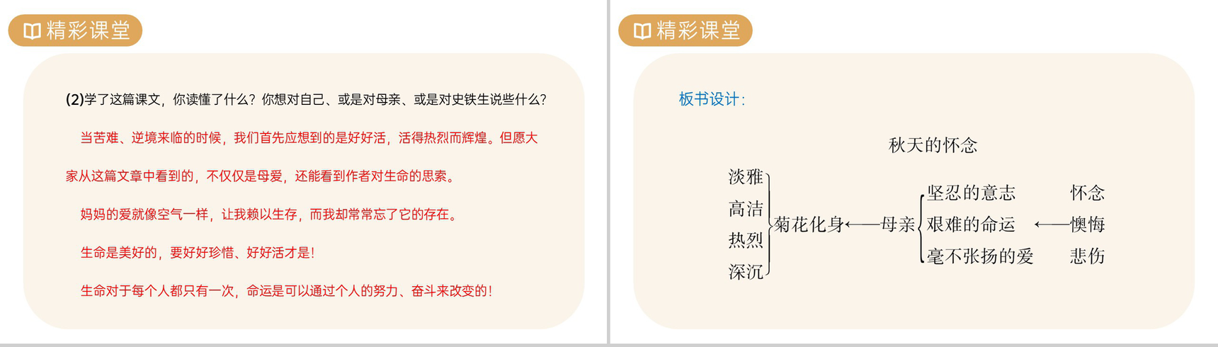 《秋天的怀念》人教版七年级上册语文PPT课件-10