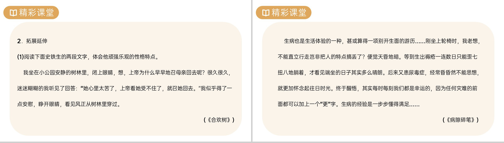 《秋天的怀念》人教版七年级上册语文PPT课件-9