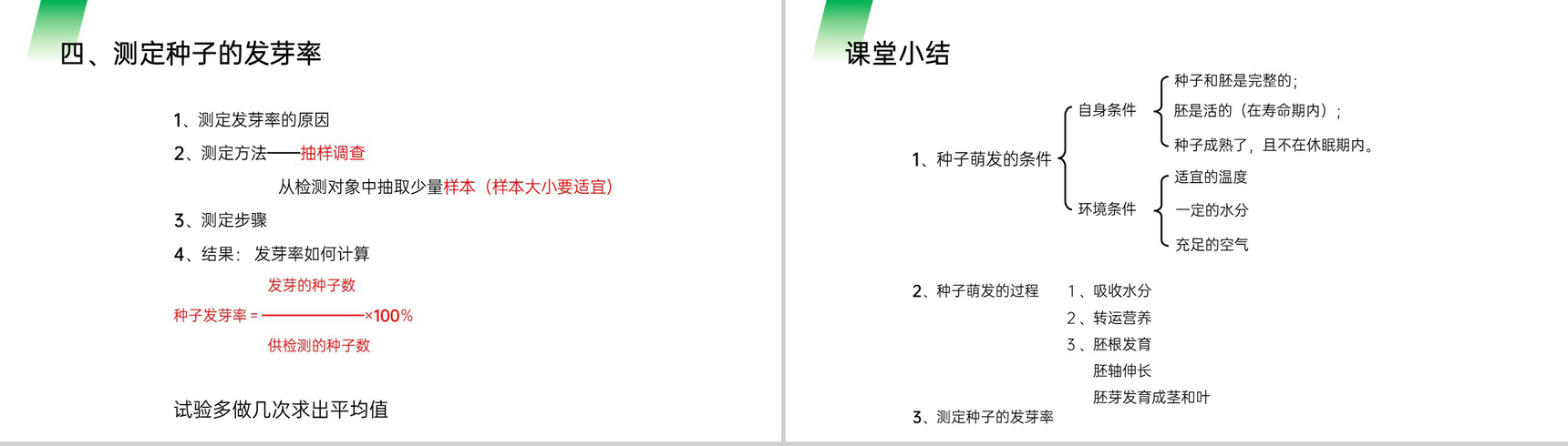 《种子的萌发》人教版七年级初一生物上册PPT课件-9
