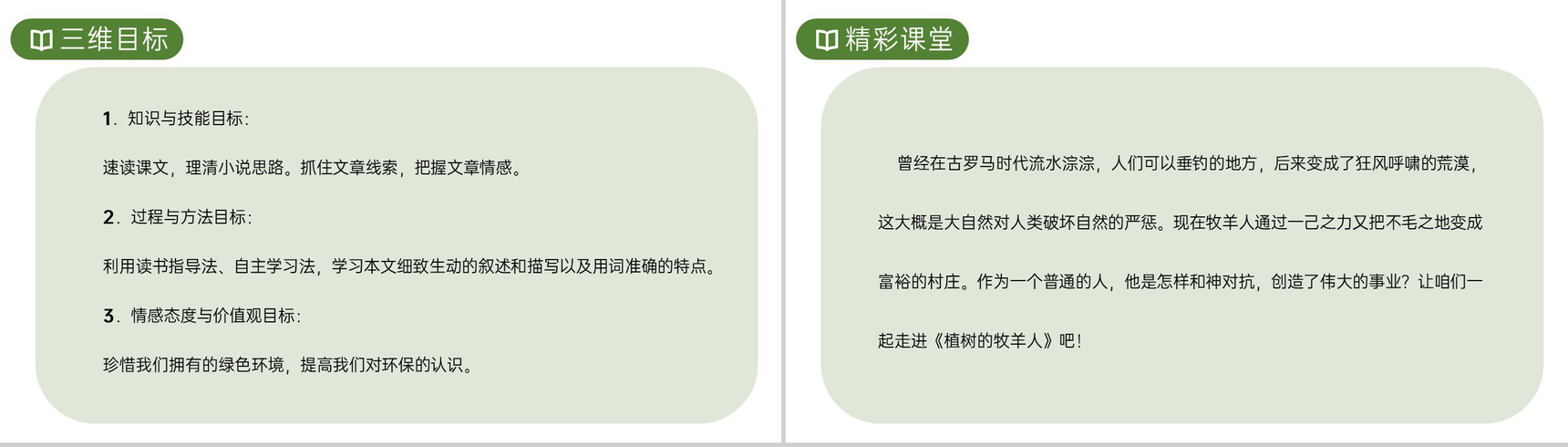 《植树的牧羊人》人教版七年级上册语文PPT课件-2