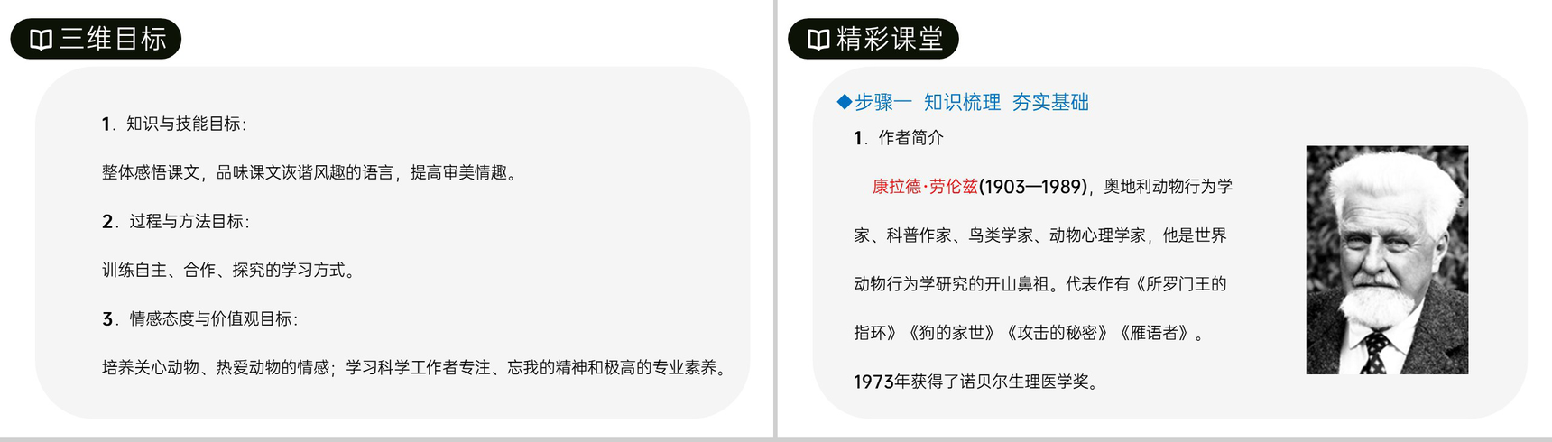 《动物笑谈》人教版七年级上册语文PPT课件-2
