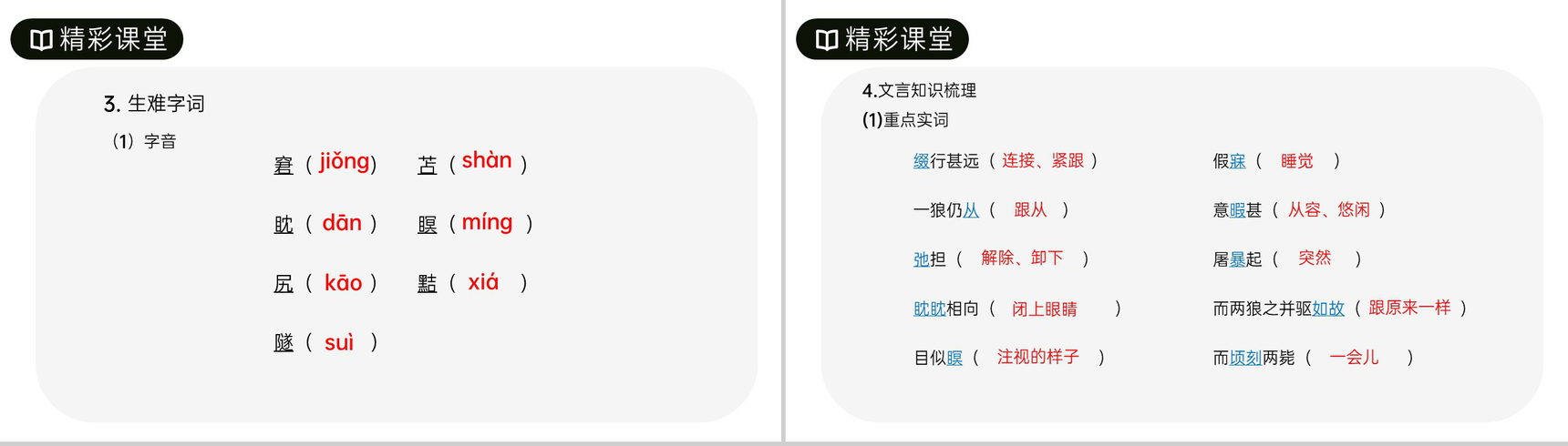 《狼》人教版七年级上册语文PPT课件-4