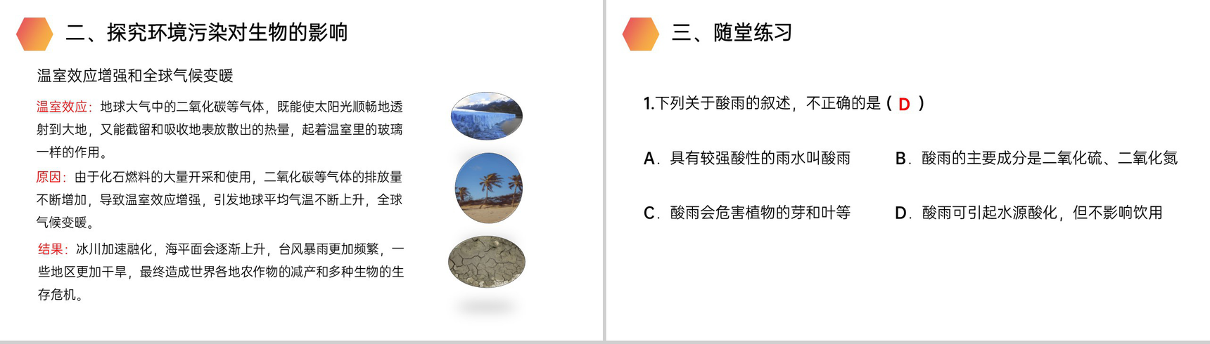 《探究环境污染对生物的影响》人教版生物七年级初一下册PPT课件-8