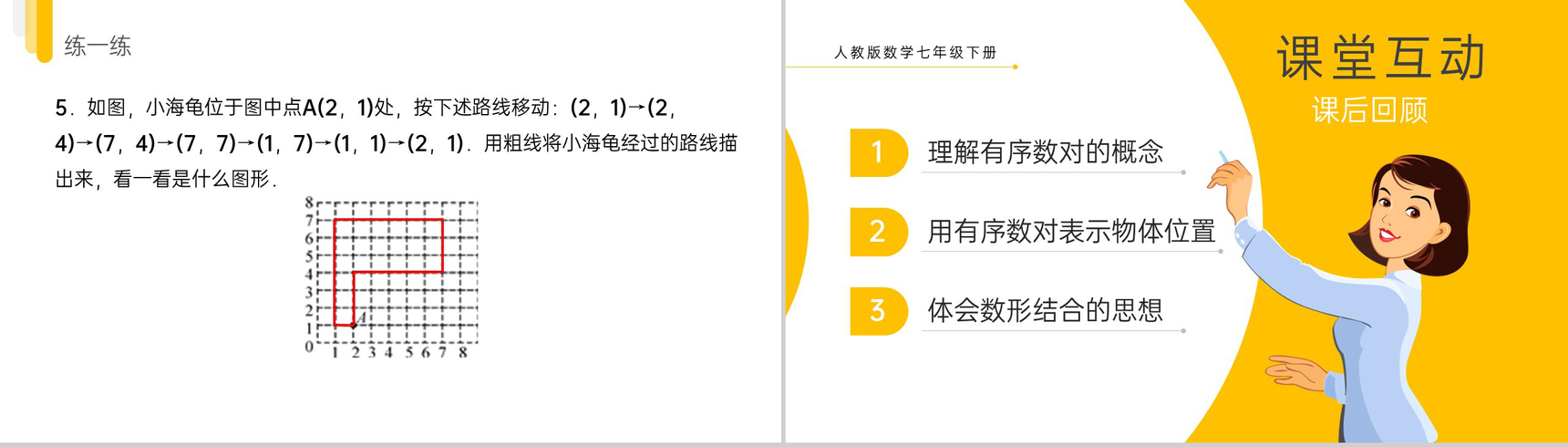 《有序数对》七年级初一下册知识梳理PPT课件-7