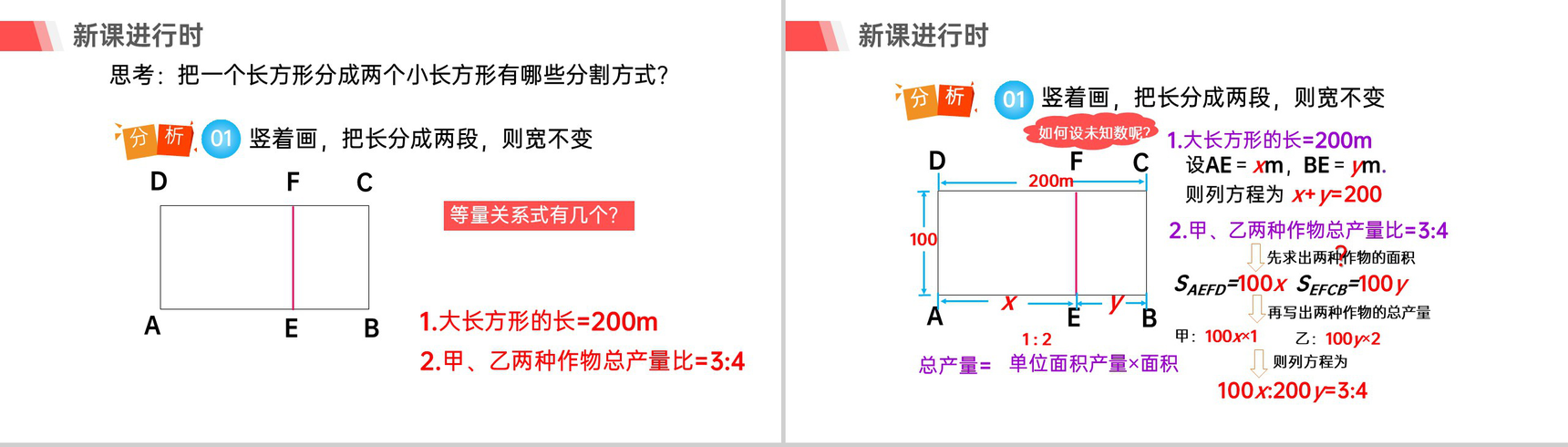 《利用二元一次方程组解决实际问题》初中初一数学PPT课件(第一课时)-9