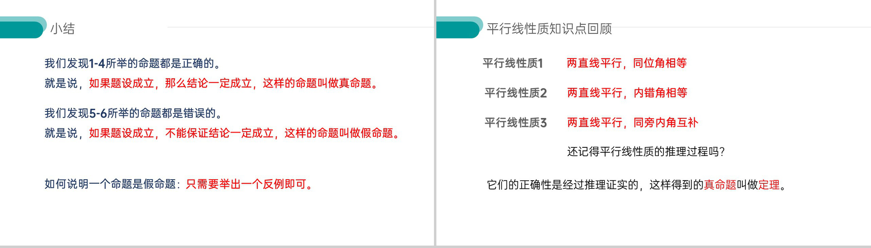 《命题定理证明》七年级初一数学PPT课件-4