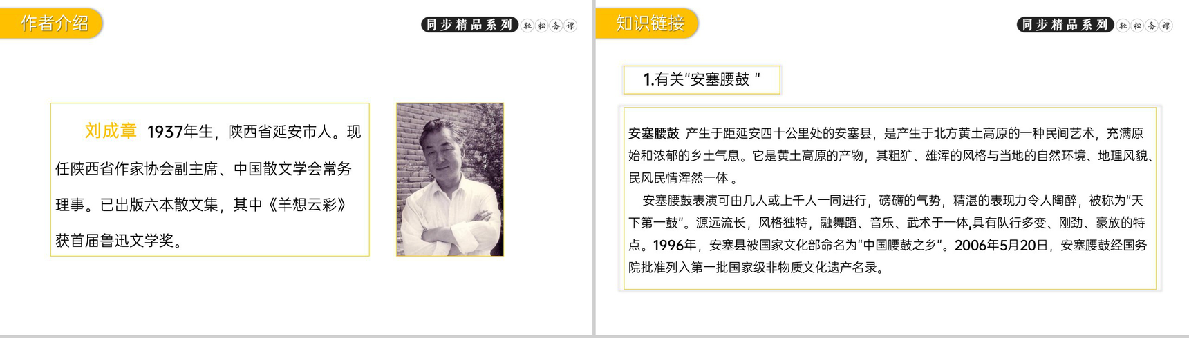 《安塞腰鼓》人教版八年级下册语文PPT课件-2