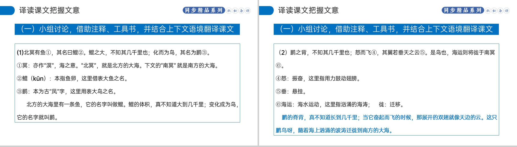 《北冥有鱼》人教版八年级下册语文PPT课件-5