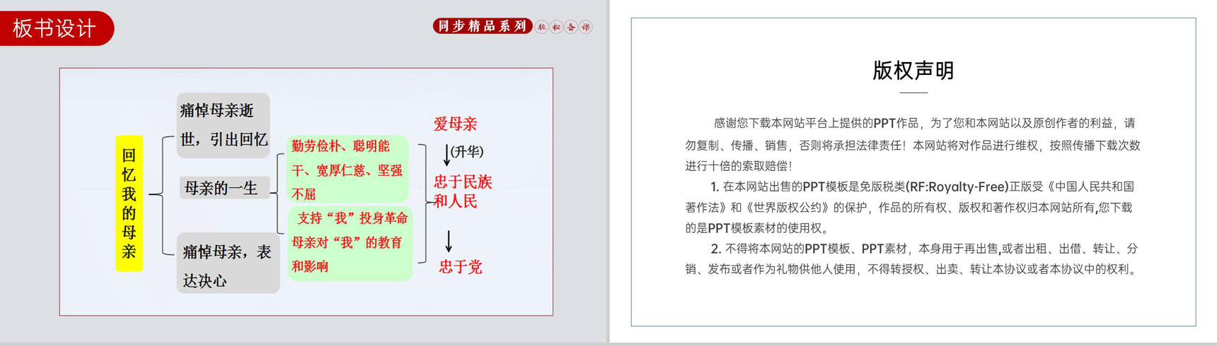 《回忆我的母亲》人教版八年级上册语文PPT课件-8