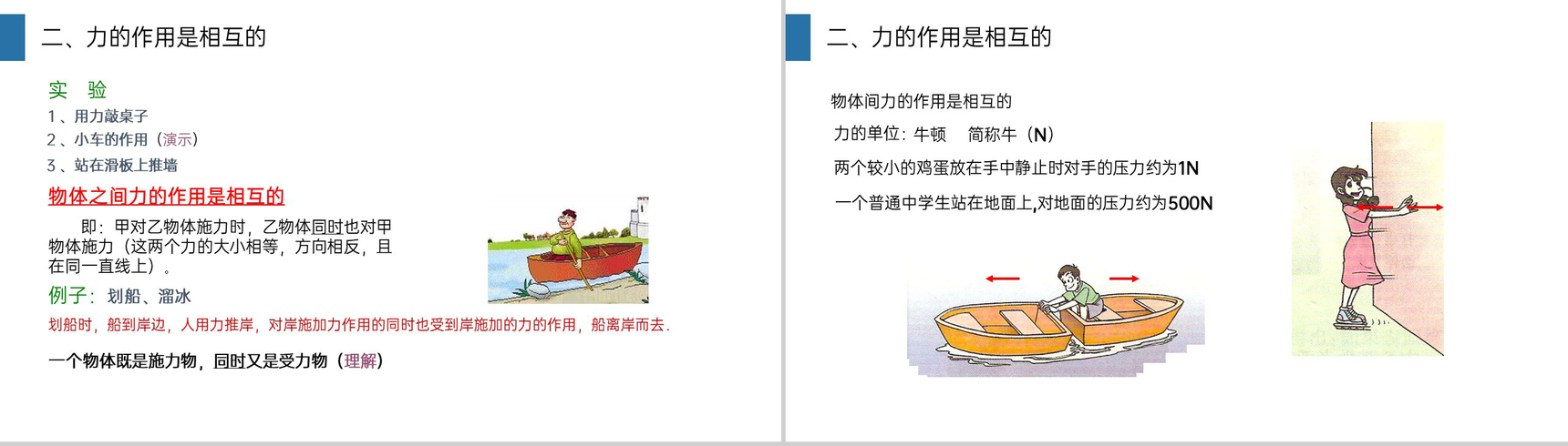 《力》人教版八年级初二物理下册PPT课件-4